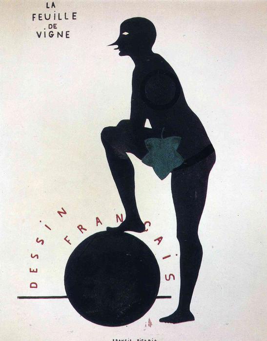 Wikioo.org - สารานุกรมวิจิตรศิลป์ - จิตรกรรม Francis Picabia - The Fig Leaf