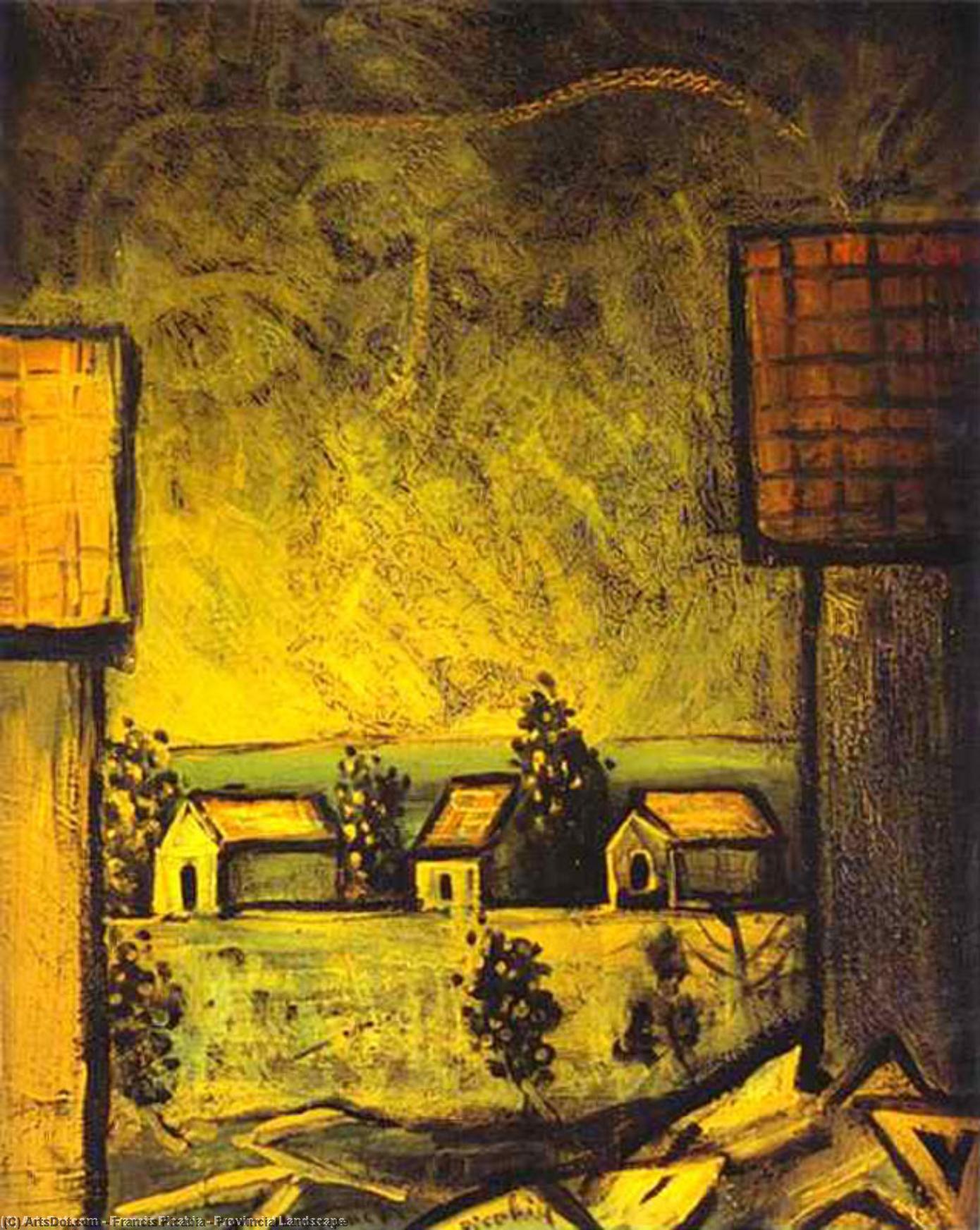 WikiOO.org - Енциклопедия за изящни изкуства - Живопис, Произведения на изкуството Francis Picabia - Provincial Landscape