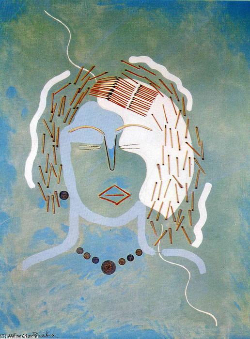 WikiOO.org - Encyclopedia of Fine Arts - Lukisan, Artwork Francis Picabia - Match Woman
