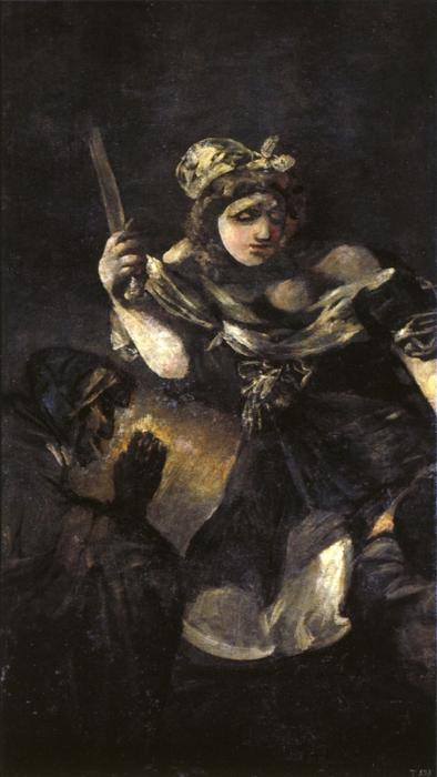 Wikioo.org - สารานุกรมวิจิตรศิลป์ - จิตรกรรม Francisco De Goya - Judith and Holovernes