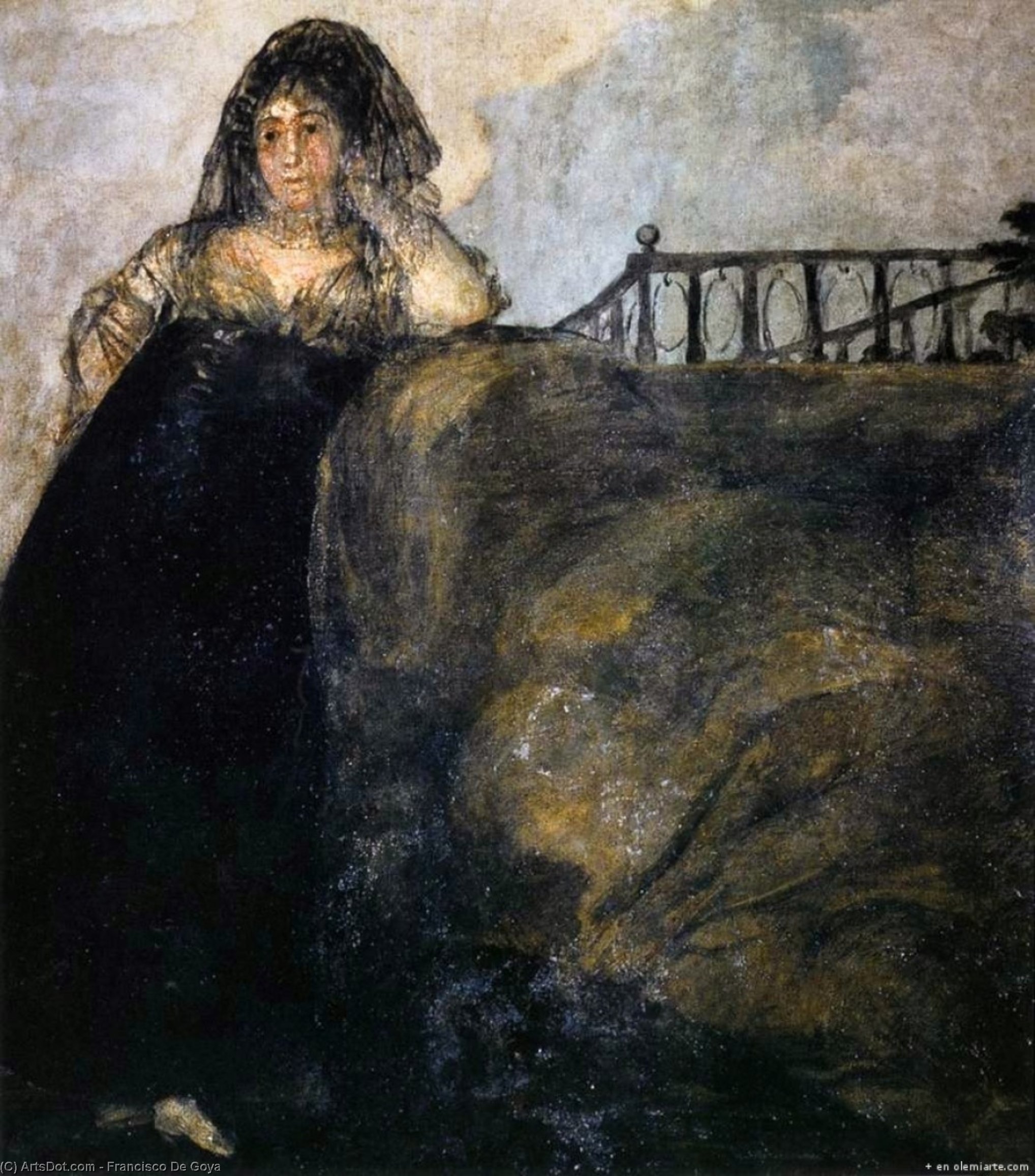 Wikioo.org - The Encyclopedia of Fine Arts - Painting, Artwork by Francisco De Goya - Leocadia