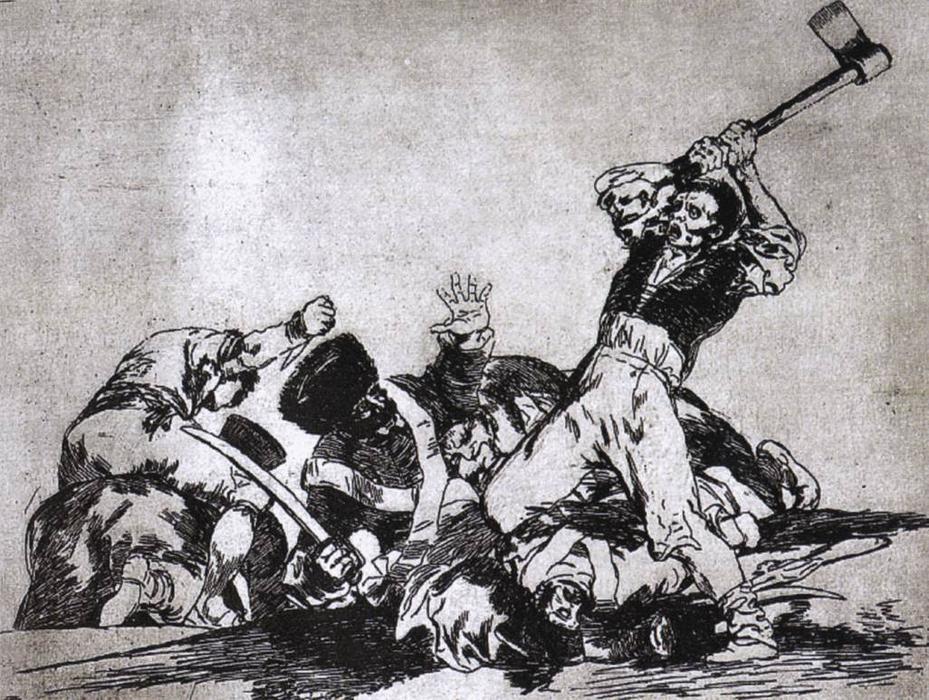 WikiOO.org - Encyclopedia of Fine Arts - Maleri, Artwork Francisco De Goya - The same