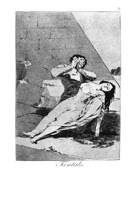 WikiOO.org - Encyclopedia of Fine Arts - Lukisan, Artwork Francisco De Goya - Tantalus