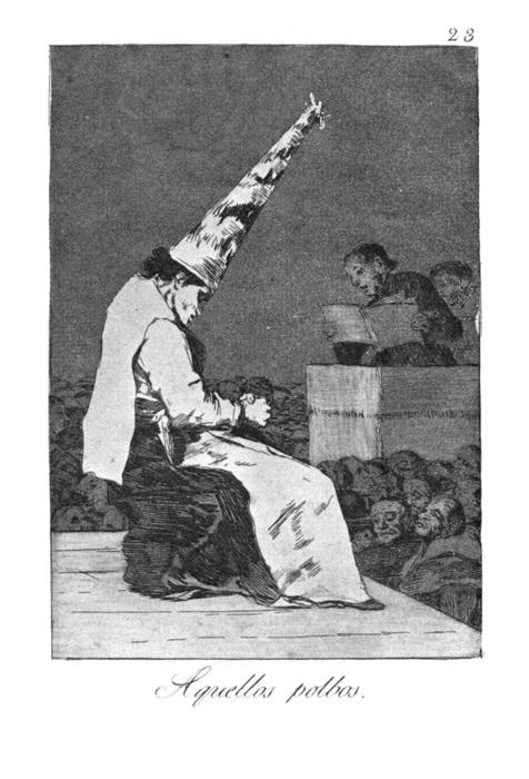 Wikioo.org - สารานุกรมวิจิตรศิลป์ - จิตรกรรม Francisco De Goya - Those Specks of Dust
