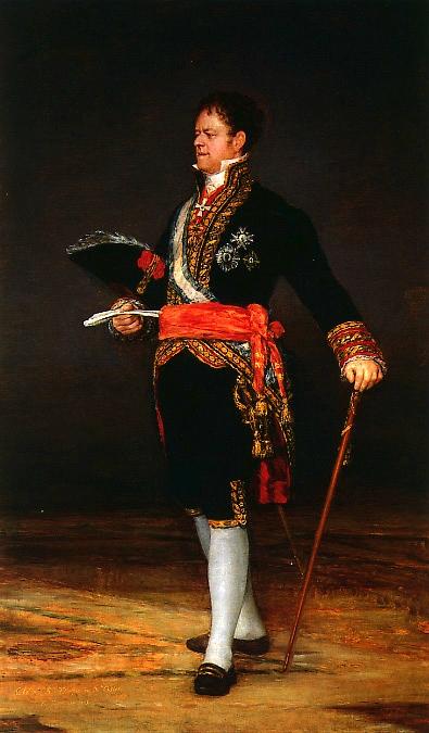 Wikioo.org – La Enciclopedia de las Bellas Artes - Pintura, Obras de arte de Francisco De Goya - Duque de San Carlos