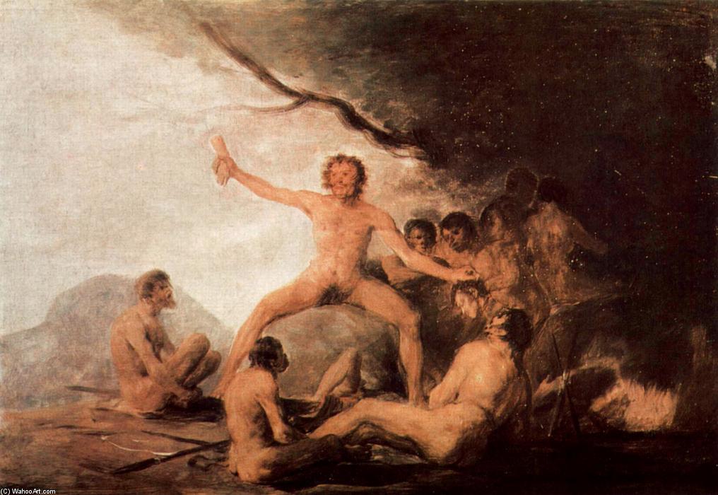 Wikoo.org - موسوعة الفنون الجميلة - اللوحة، العمل الفني Francisco De Goya - Bildzyklus