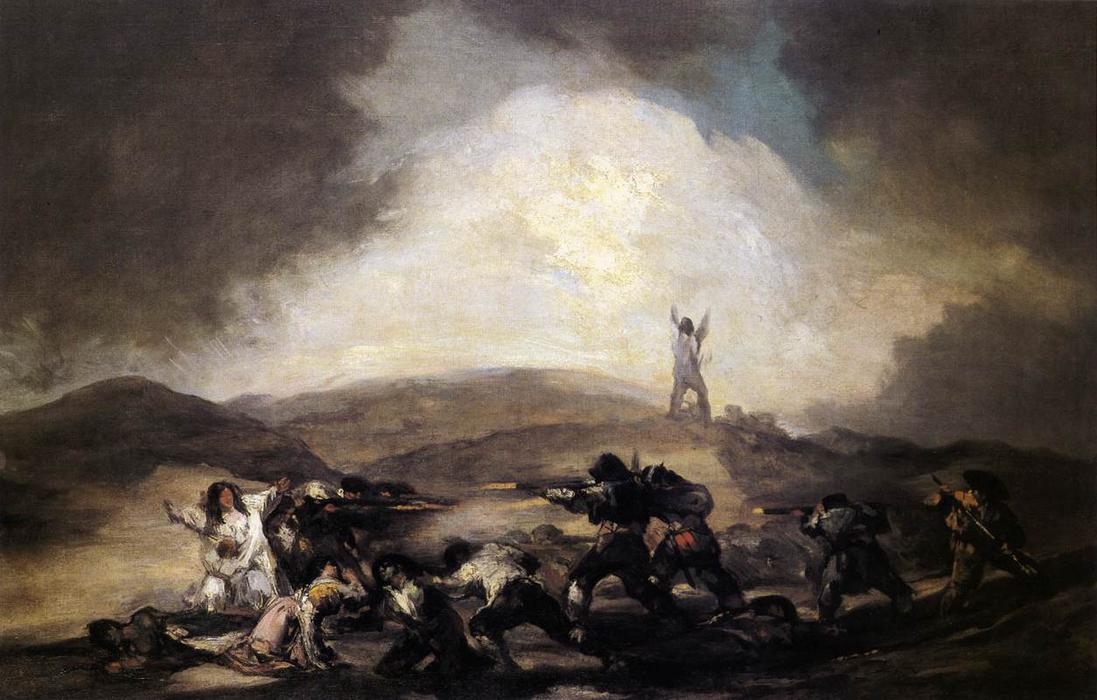 Wikioo.org - The Encyclopedia of Fine Arts - Painting, Artwork by Francisco De Goya - Robbery