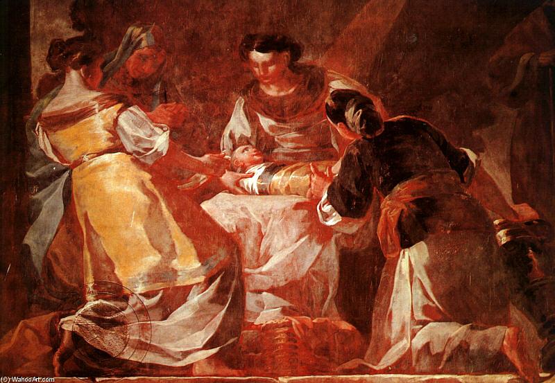 Wikioo.org - Die Enzyklopädie bildender Kunst - Malerei, Kunstwerk von Francisco De Goya - geburt von dem jungfrau