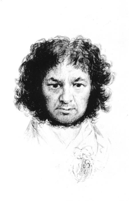 WikiOO.org - Encyclopedia of Fine Arts - Målning, konstverk Francisco De Goya - Self Portrait