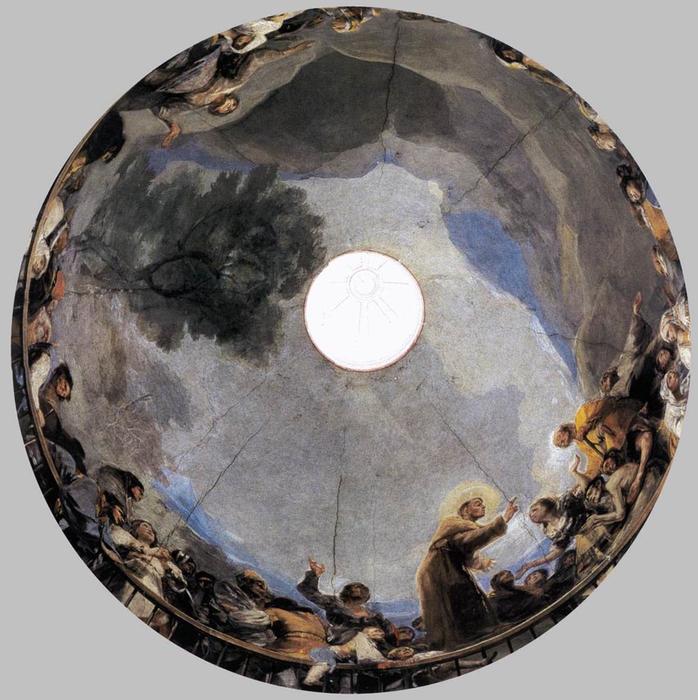 WikiOO.org - 百科事典 - 絵画、アートワーク Francisco De Goya - 聖アンソニーの奇跡