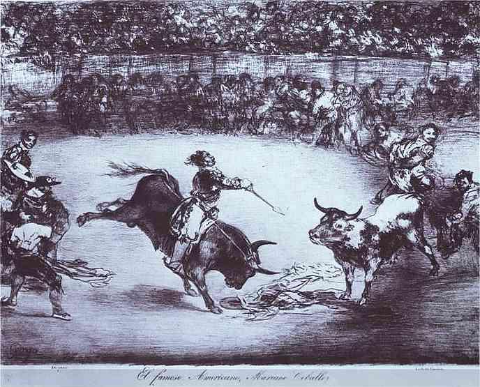 Wikioo.org - The Encyclopedia of Fine Arts - Painting, Artwork by Francisco De Goya - The Famous American, Mariano Ceballos