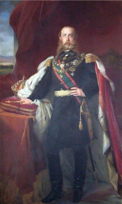 Wikioo.org - The Encyclopedia of Fine Arts - Painting, Artwork by Franz Xaver Winterhalter - Emperor Don Maximiliano I of Mexico