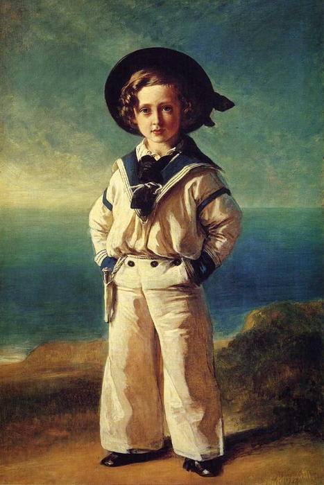WikiOO.org - Encyclopedia of Fine Arts - Målning, konstverk Franz Xaver Winterhalter - Albert Edward, Prince of Wales