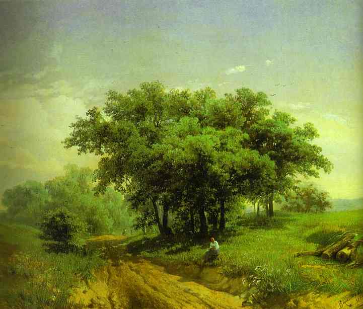 Wikioo.org - The Encyclopedia of Fine Arts - Painting, Artwork by Fyodor Alexandrovich Vasilyev - Hot Summer Day