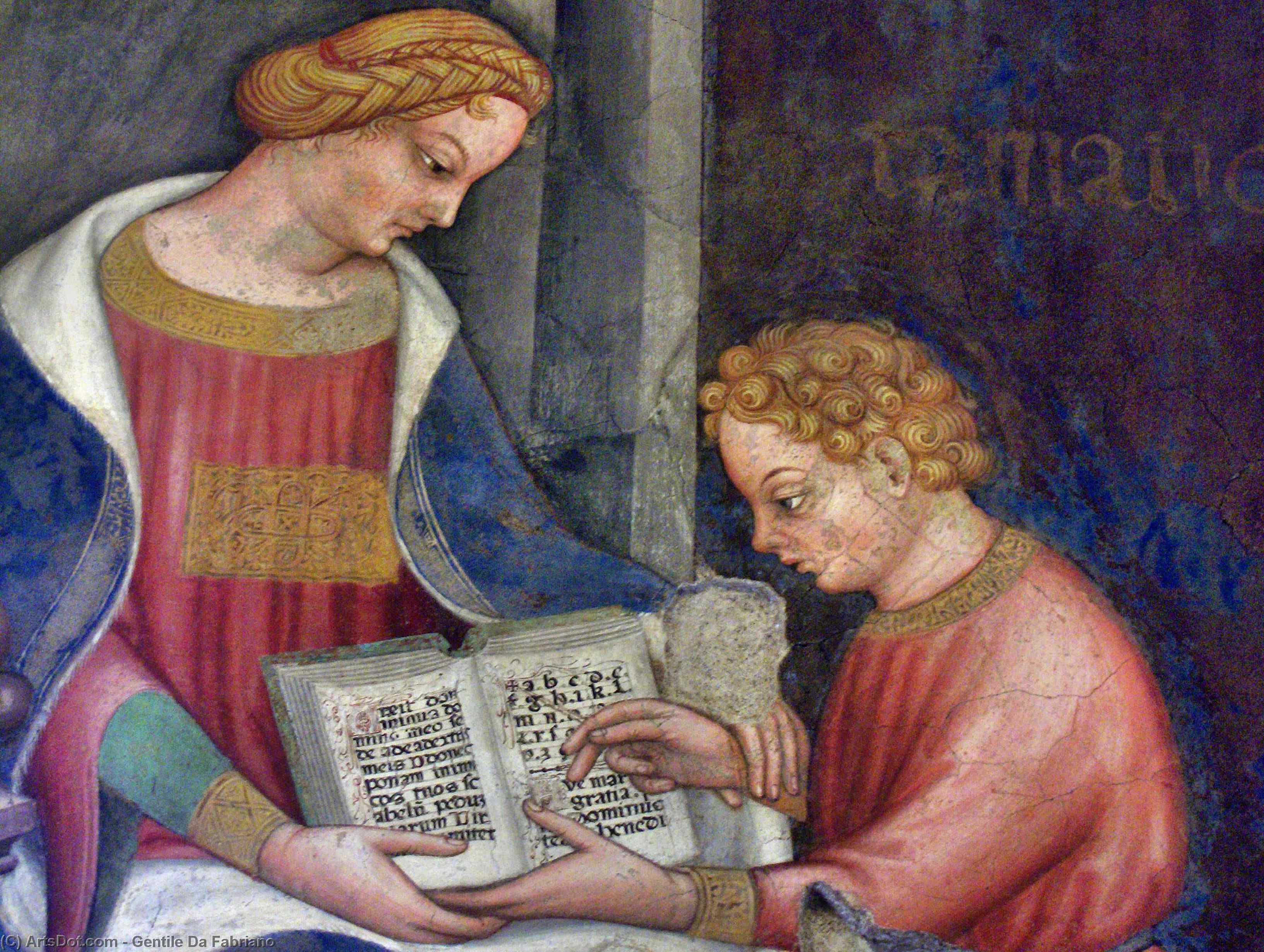 WikiOO.org - Encyclopedia of Fine Arts - Malba, Artwork Gentile Da Fabriano - Grammar