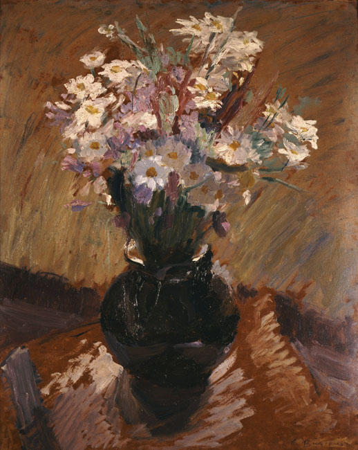 WikiOO.org - Encyclopedia of Fine Arts - Malba, Artwork George Bouzianis - Flowers