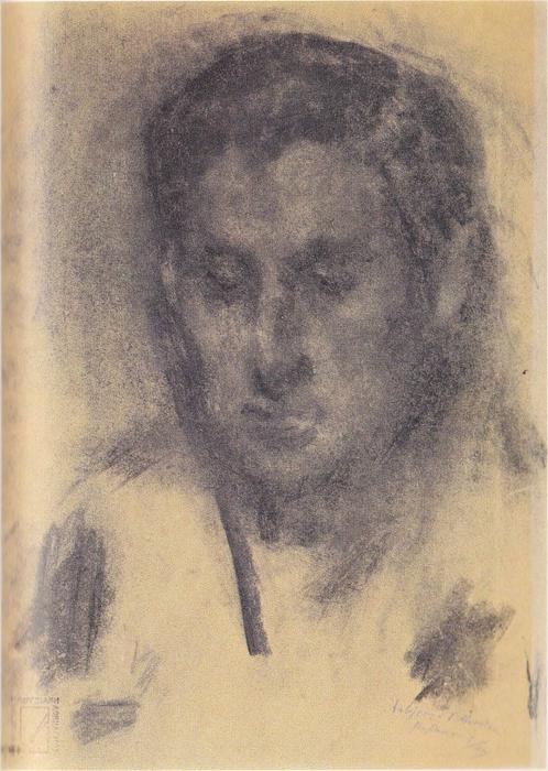 WikiOO.org - Encyclopedia of Fine Arts - Målning, konstverk George Bouzianis - Portrait