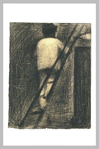 WikiOO.org - Encyclopedia of Fine Arts - Lukisan, Artwork Georges Pierre Seurat - The Painter
