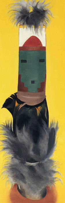 Wikioo.org – La Enciclopedia de las Bellas Artes - Pintura, Obras de arte de Georgia Totto O'keeffe - Kachina