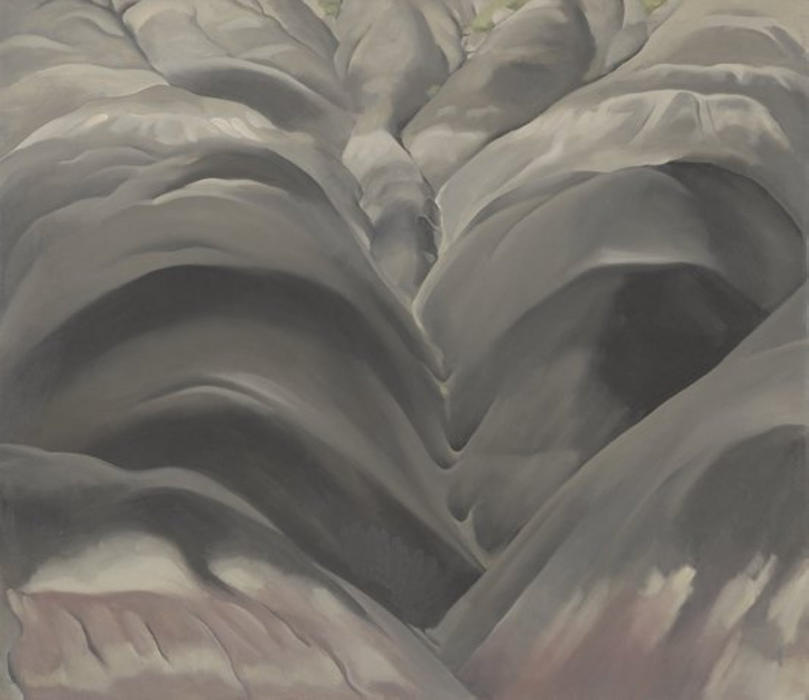 Wikioo.org - The Encyclopedia of Fine Arts - Painting, Artwork by Georgia Totto O'keeffe - Black Place I
