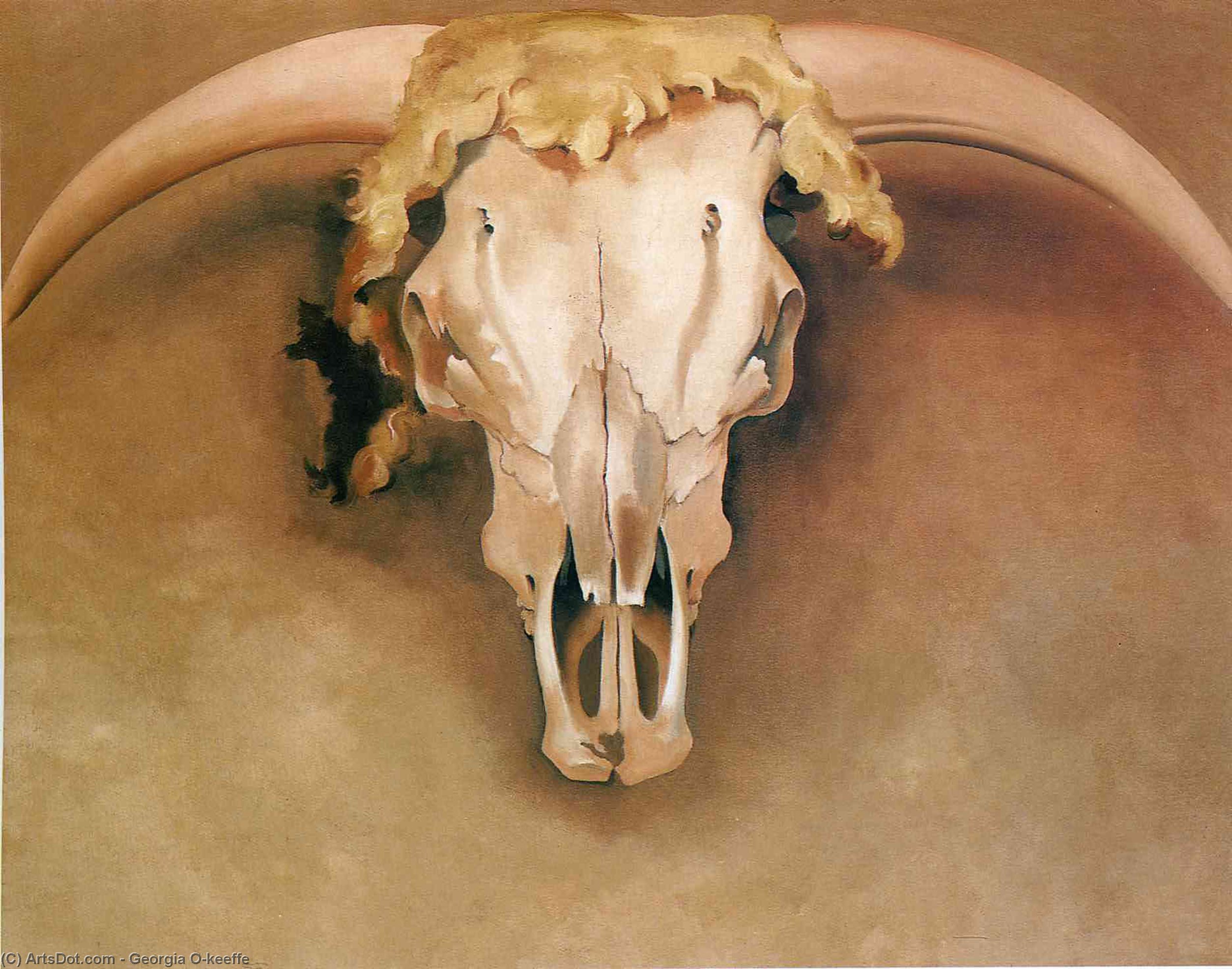 Wikioo.org - The Encyclopedia of Fine Arts - Painting, Artwork by Georgia Totto O'keeffe - Bob Steer Head
