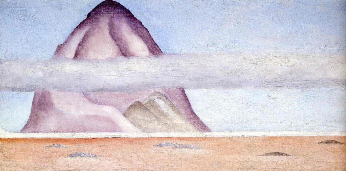 Wikioo.org - The Encyclopedia of Fine Arts - Painting, Artwork by Georgia Totto O'keeffe - Misty - A Memory