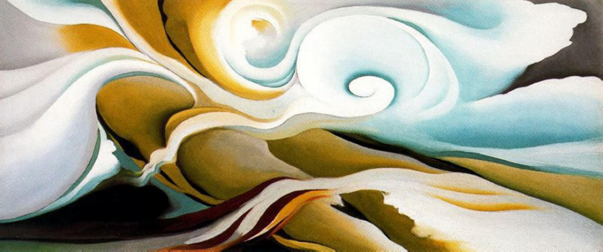 WikiOO.org - Encyclopedia of Fine Arts - Maľba, Artwork Georgia Totto O'keeffe - Nature Forms Gasp