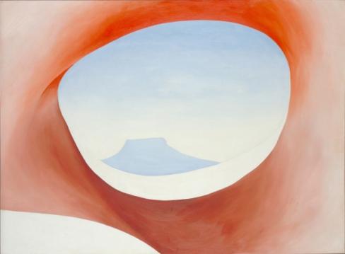 Wikioo.org - The Encyclopedia of Fine Arts - Painting, Artwork by Georgia Totto O'keeffe - Pedernal - From the Ranch I