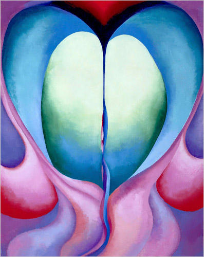 WikiOO.org - Encyclopedia of Fine Arts - Maľba, Artwork Georgia Totto O'keeffe - Series I, No. 8