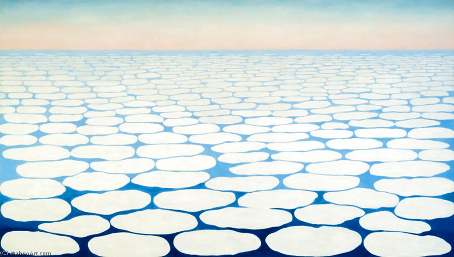 Wikioo.org - The Encyclopedia of Fine Arts - Painting, Artwork by Georgia Totto O'keeffe - Sky above clouds III