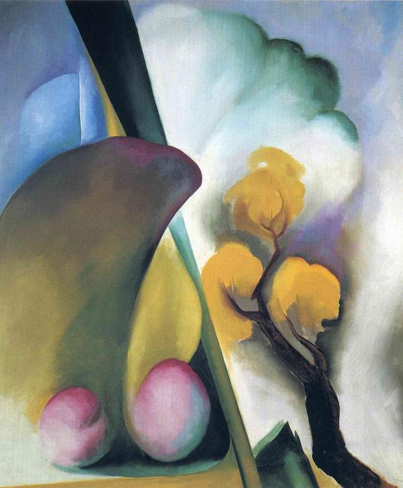 Wikioo.org - The Encyclopedia of Fine Arts - Painting, Artwork by Georgia Totto O'keeffe - Spring