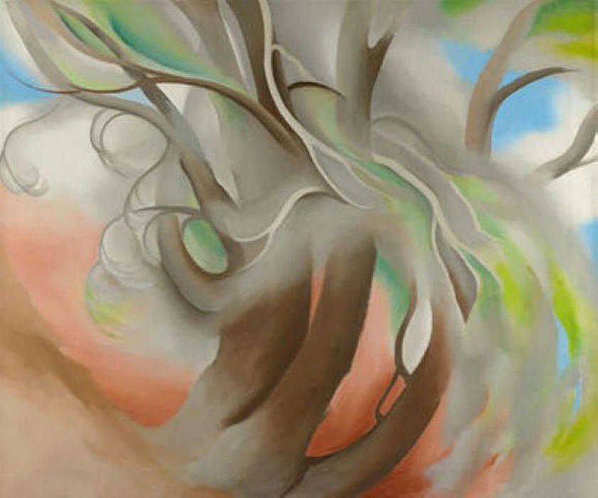WikiOO.org - Енциклопедия за изящни изкуства - Живопис, Произведения на изкуството Georgia Totto O'keeffe - Spring Tree No. II