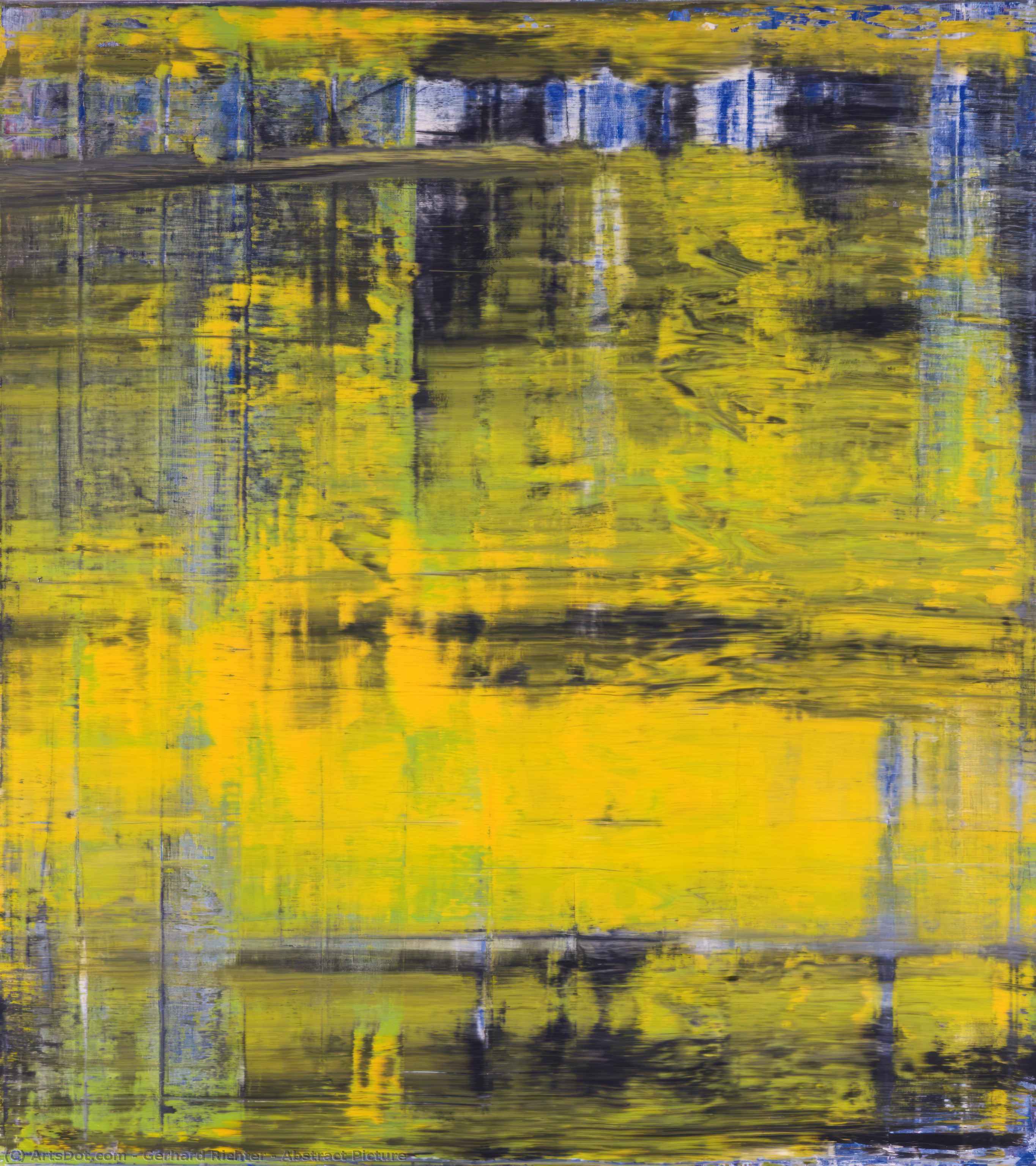 Wikioo.org – La Enciclopedia de las Bellas Artes - Pintura, Obras de arte de Gerhard Richter - abstracto imagen
