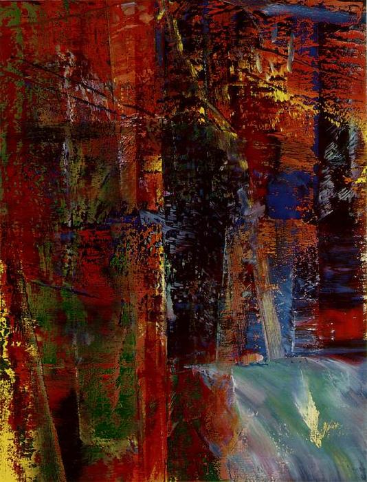 Wikioo.org - The Encyclopedia of Fine Arts - Painting, Artwork by Gerhard Richter - Dark