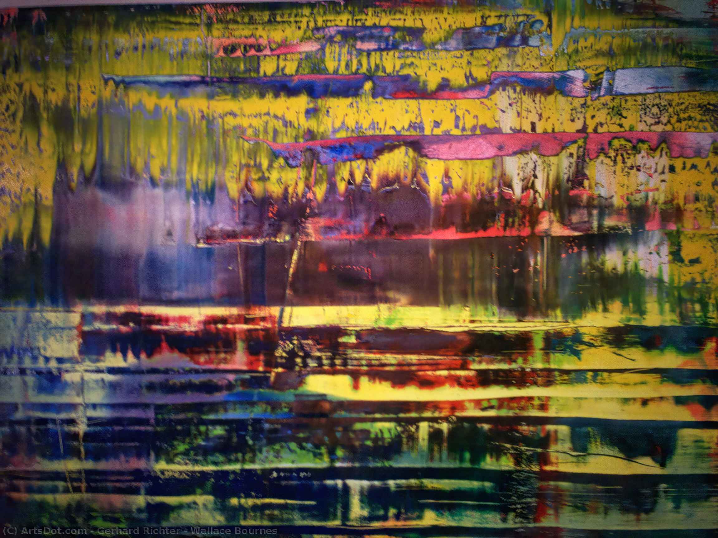 Wikioo.org - The Encyclopedia of Fine Arts - Painting, Artwork by Gerhard Richter - Wallace Bournes