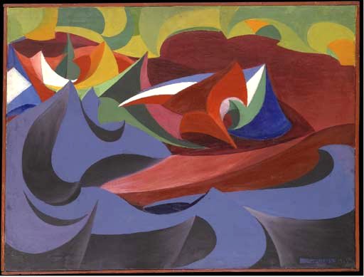 Wikioo.org - The Encyclopedia of Fine Arts - Painting, Artwork by Giacomo Balla - September 20 demonstration