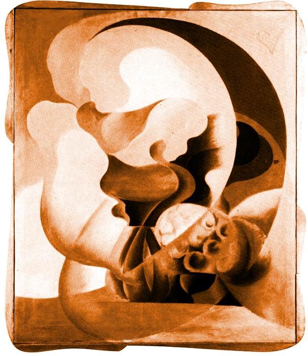 Wikioo.org – La Enciclopedia de las Bellas Artes - Pintura, Obras de arte de Giacomo Balla - Primavera (Primavera)