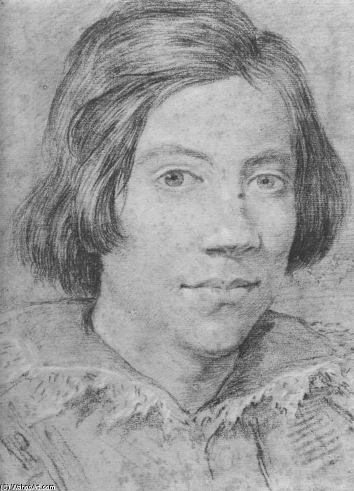 WikiOO.org - Енциклопедия за изящни изкуства - Живопис, Произведения на изкуството Gian Lorenzo Bernini - Portrait of a Young Man