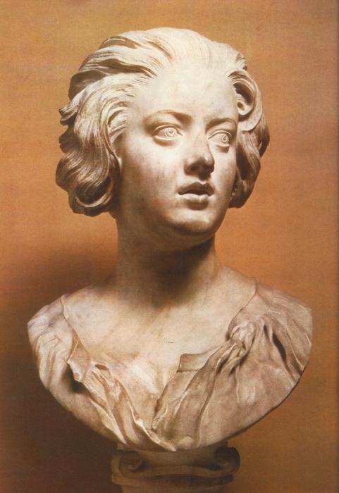 WikiOO.org - Enciklopedija likovnih umjetnosti - Slikarstvo, umjetnička djela Gian Lorenzo Bernini - Bust of Costanza Buonarelli