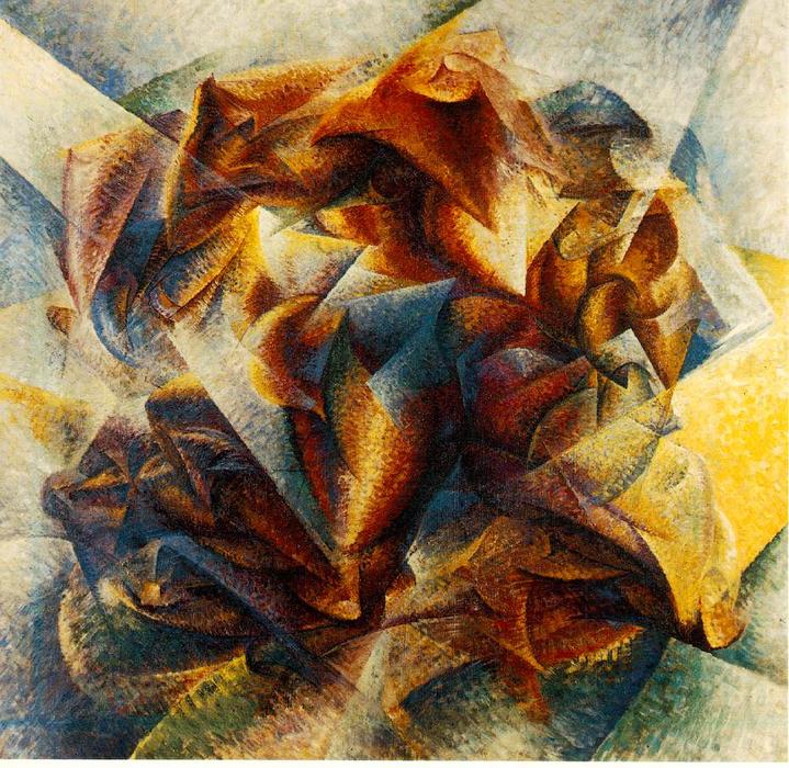 Wikioo.org - The Encyclopedia of Fine Arts - Painting, Artwork by Gino Severini - Sea = Dancer