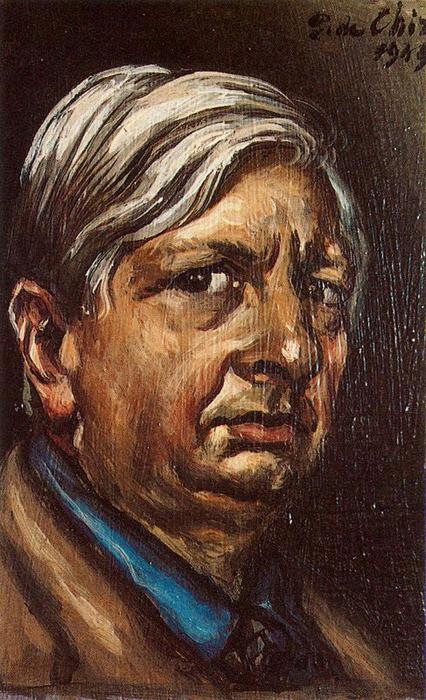WikiOO.org - Енциклопедия за изящни изкуства - Живопис, Произведения на изкуството Giorgio De Chirico - Self Portrait