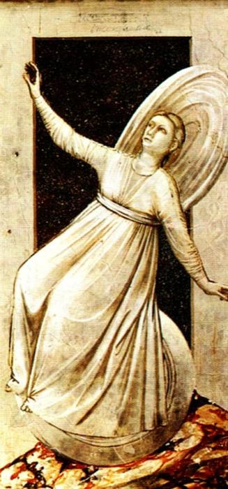 WikiOO.org - 백과 사전 - 회화, 삽화 Giotto Di Bondone - Inconstancy