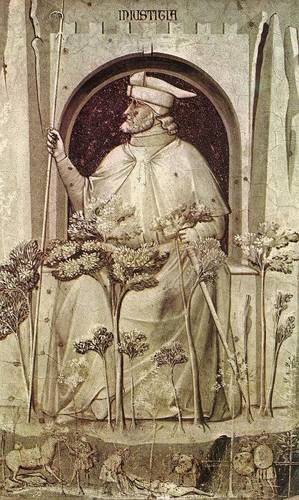 WikiOO.org - Енциклопедія образотворчого мистецтва - Живопис, Картини
 Giotto Di Bondone - Injustice