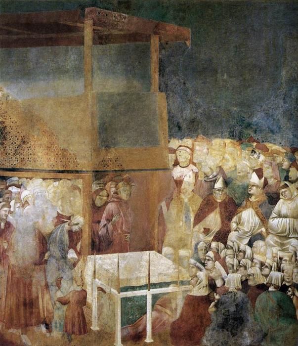 Wikioo.org - สารานุกรมวิจิตรศิลป์ - จิตรกรรม Giotto Di Bondone - Canonization of St Francis
