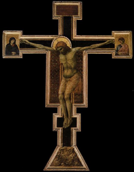 WikiOO.org - Encyclopedia of Fine Arts - Lukisan, Artwork Giotto Di Bondone - The Crucifixion