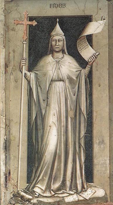 WikiOO.org - אנציקלופדיה לאמנויות יפות - ציור, יצירות אמנות Giotto Di Bondone - Faith