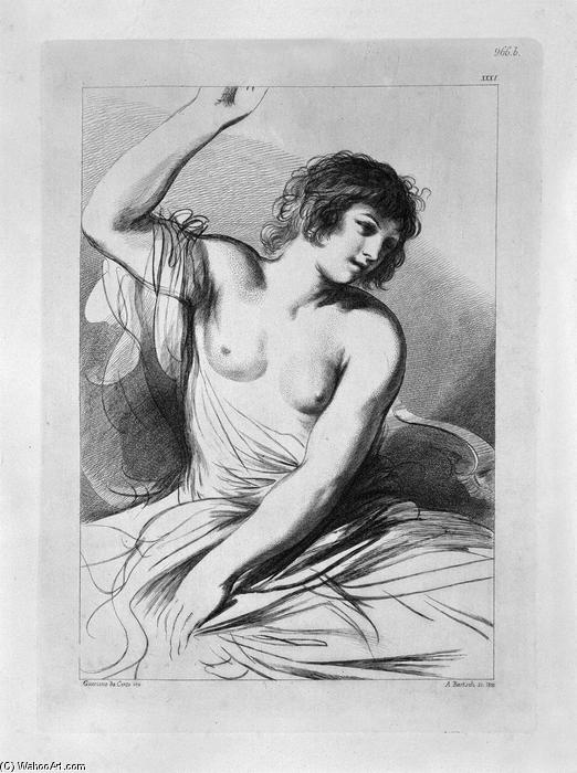 WikiOO.org - Enciklopedija likovnih umjetnosti - Slikarstvo, umjetnička djela Giovanni Battista Piranesi - Andromeda on the rock by Guercino