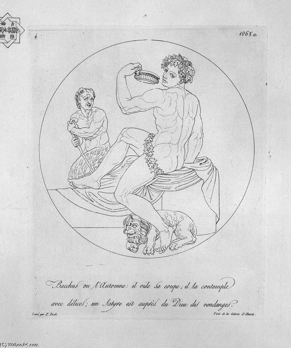 Wikioo.org - Encyklopedia Sztuk Pięknych - Malarstwo, Grafika Giovanni Battista Piranesi - Bacchus in the act of drinking