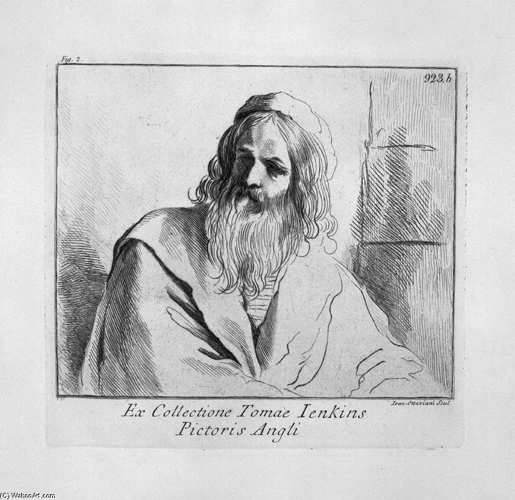 WikiOO.org - Encyclopedia of Fine Arts - Maľba, Artwork Giovanni Battista Piranesi - Bust of old man