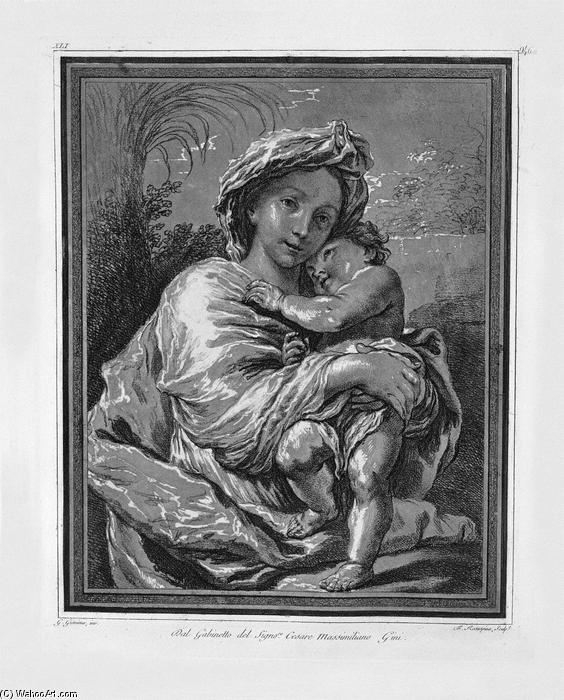 Wikioo.org - Encyklopedia Sztuk Pięknych - Malarstwo, Grafika Giovanni Battista Piranesi - Bust of Piranesi